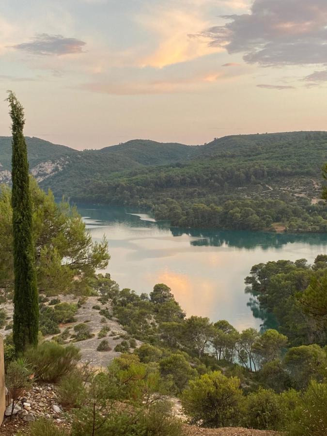 Jolie maison de village, à 2 min à pied du lac d'Esparron de Verdon Extérieur photo